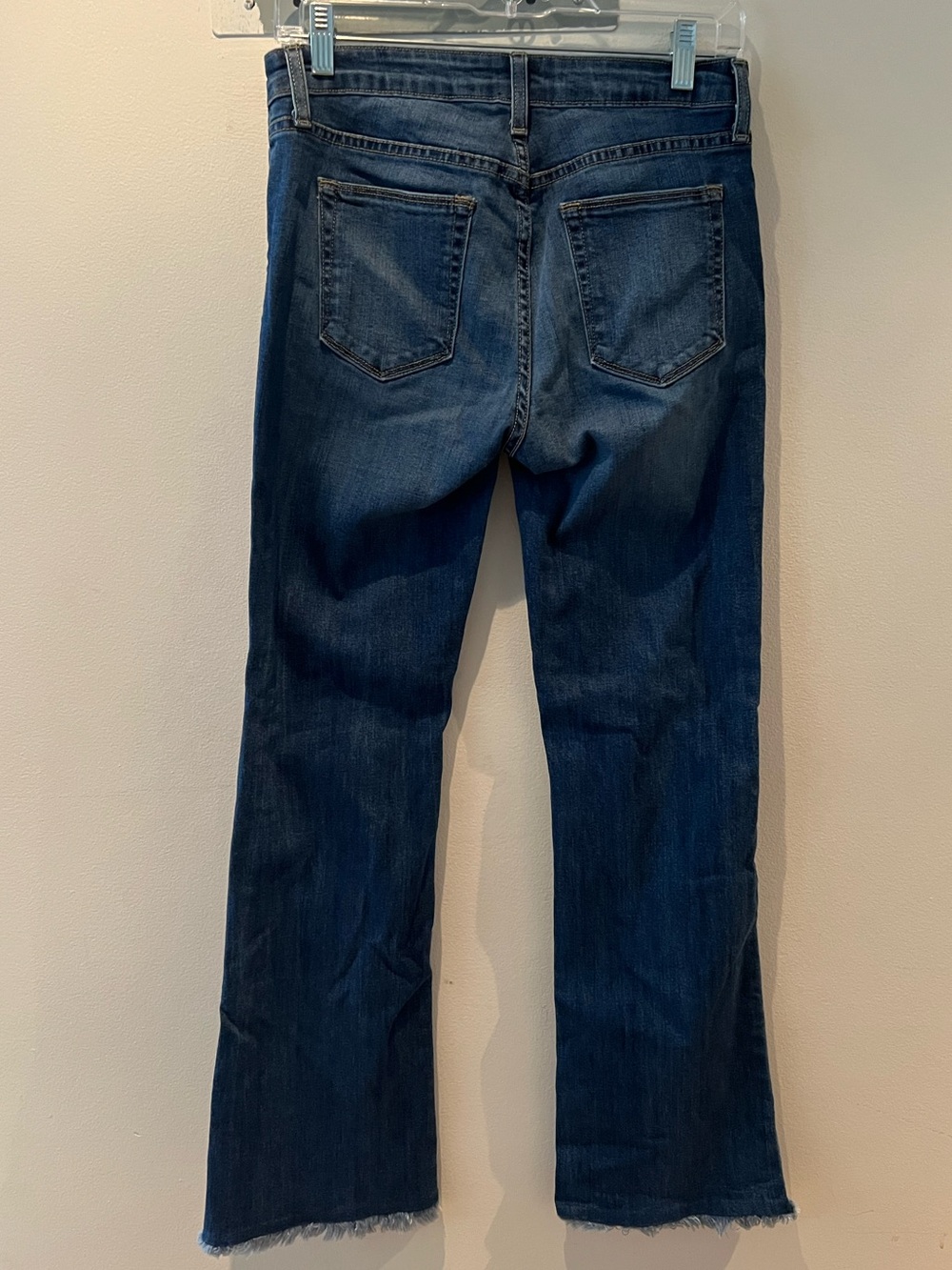 Just Black Medium Wash Frayed Hem Jeans | size 28 - Picture 5 of 9
